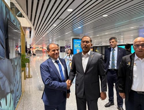 المستشار الخضمي يحضر فعالية افتتاح مركز إستقبال الطلبة الدوليين (ISAC) في مطار كوالالمبور