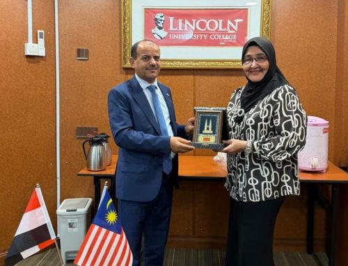 المستشار الثقافي بماليزيا يبحث مع قيادة كلية لينكولن تعزيز التعاون الأكاديمي ودعم الطلاب اليمنيين